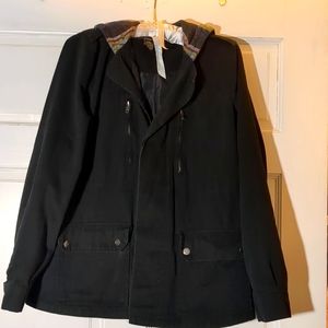 Paper Tee lined hoodie jacket size large